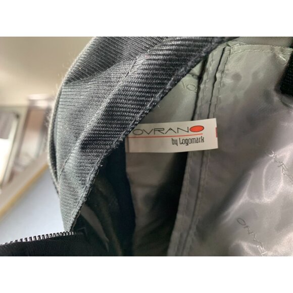 Sourano Logomark Backpack Going Place Black Green padded shoulder straps - Picture 5 of 7